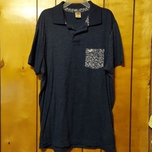 Navy Hollister polo